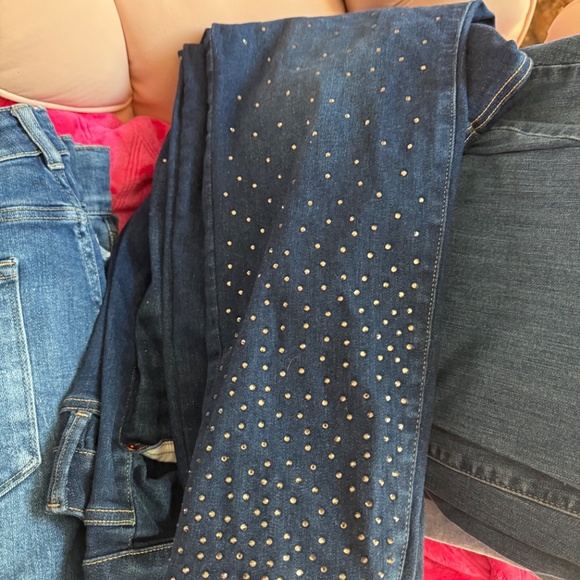 12 pairs 22 jeans American Eagle, Lane Bryant, Calvin K and KanCan - Picture 15 of 16